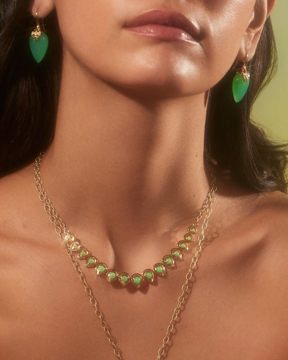 Mandala Petal Large Graduated Necklace – Orly Marcel