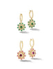 Temple Mandala Huggie Earrings