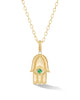 Large Hamsa Gold Amulet