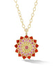 Temple Inlay Mandala Pendant
