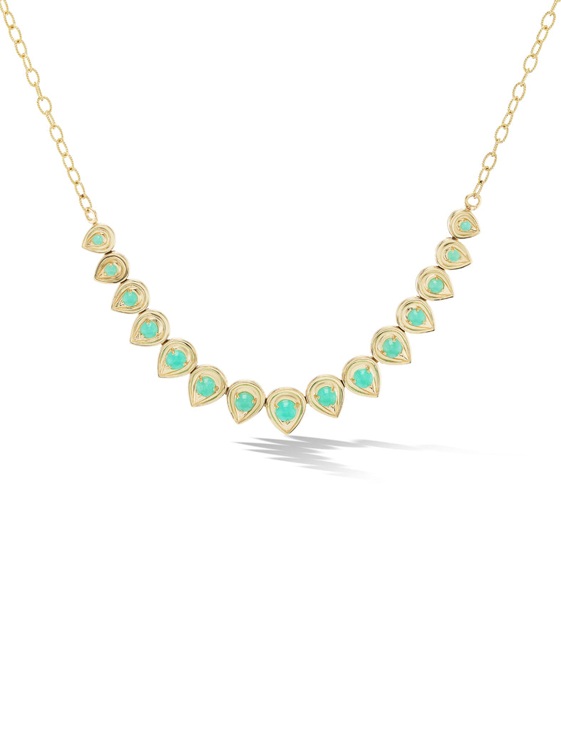 Mandala Petal Large Graduated Necklace