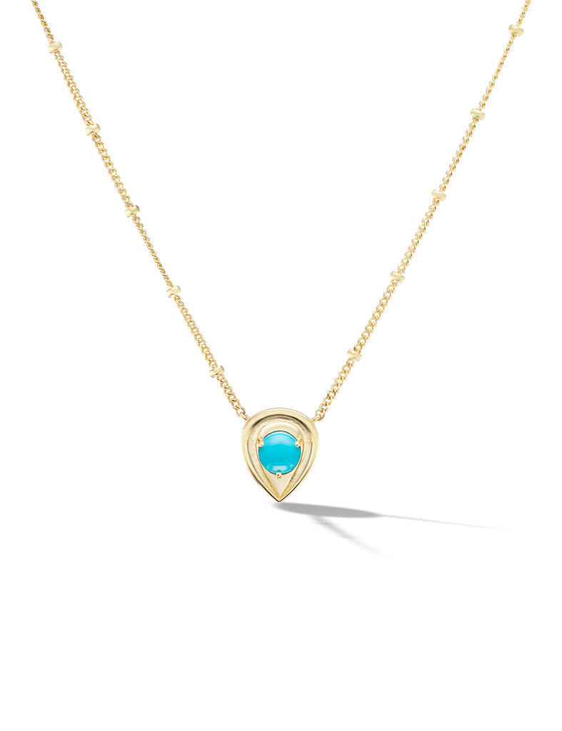 MINI PETAL NECKLACE CABOCHON