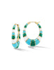 Chunky Inlay Hoops