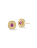 Mandala Stud Earrings