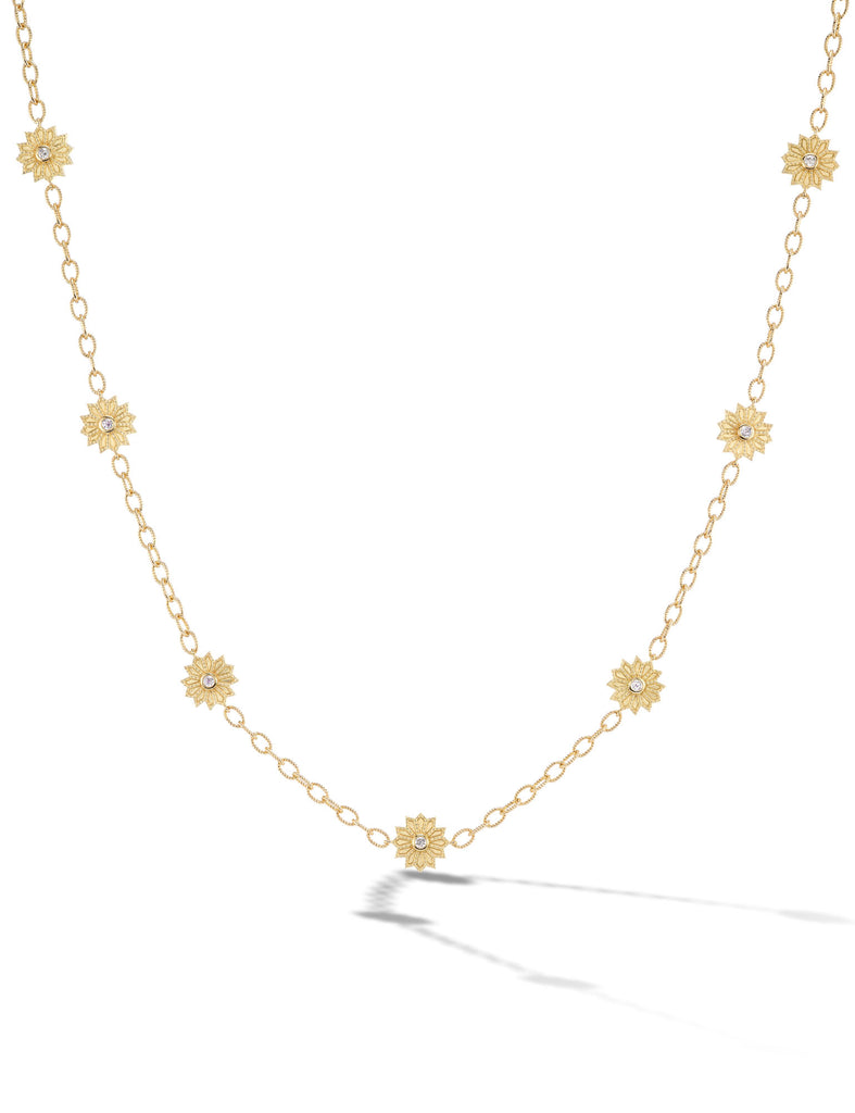 Sacred Flower Station Necklace