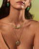 Mandala Petal Large Graduated Necklace