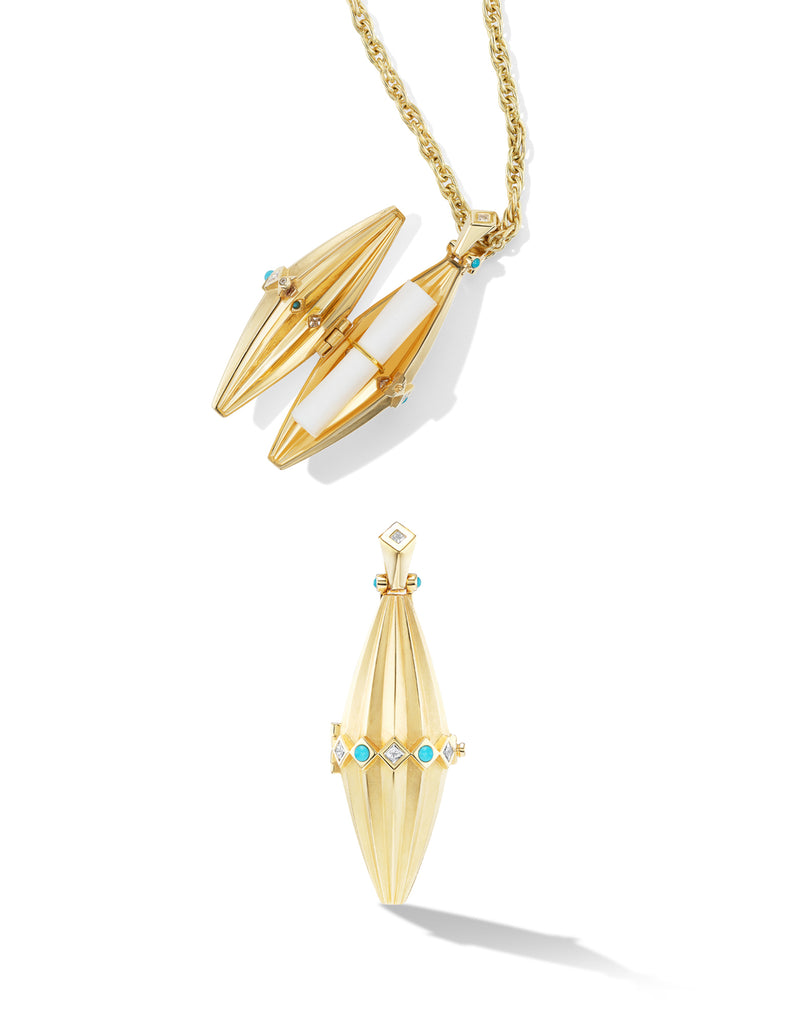 Intention Locket Necklace – Orly Marcel