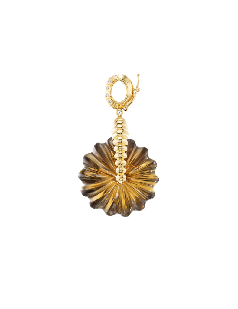Sol Ribbed Spinning Pendant