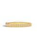 Tile Thin Gold Bangle