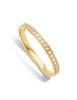 Tile Thin Gold Bangle