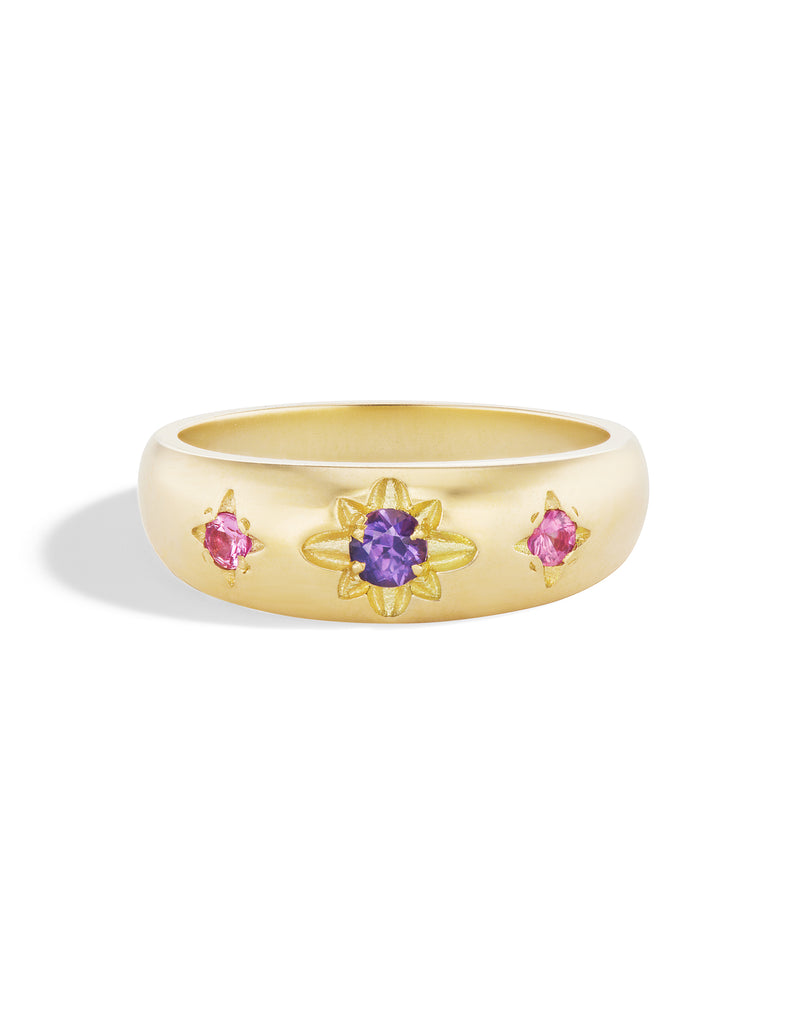 Lotus Gypsy Ring