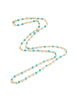 Turquoise and Gold Bead Necklace